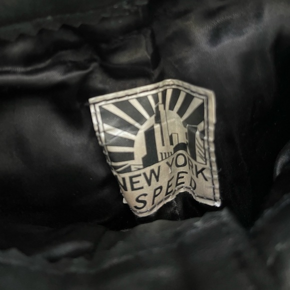 Vintage Genuine Black Soft Lamb Leather Flare Pants Size S - Picture 9 of 9